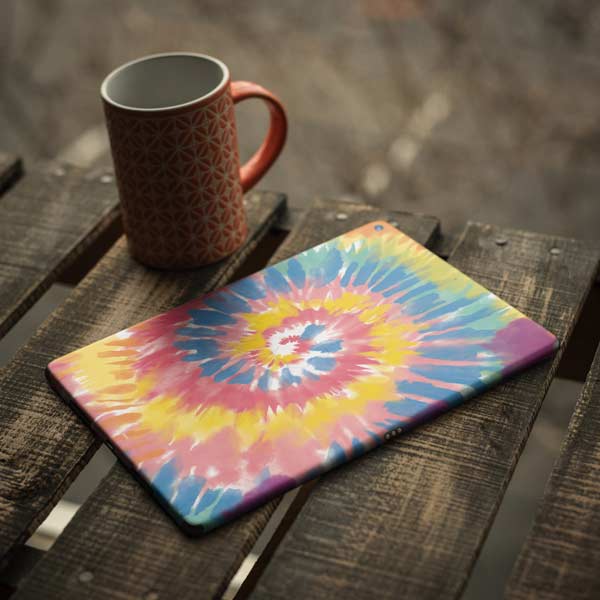 Rainbow Tie Dye iPad Skins