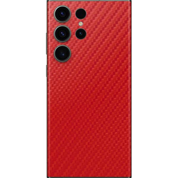 Red Carbon Fiber Specialty Texture Material Galaxy Skins