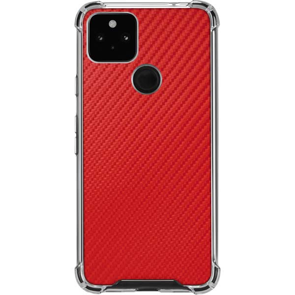 Red Carbon Fiber Specialty Texture Material Pixel Cases