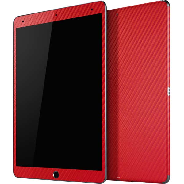 Red Carbon Fiber Specialty Texture Material iPad Skins