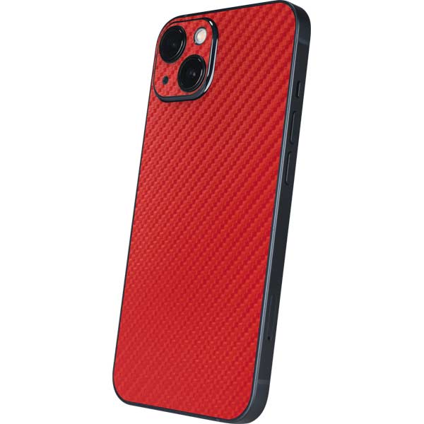 Red Carbon Fiber Specialty Texture Material iPhone Skins