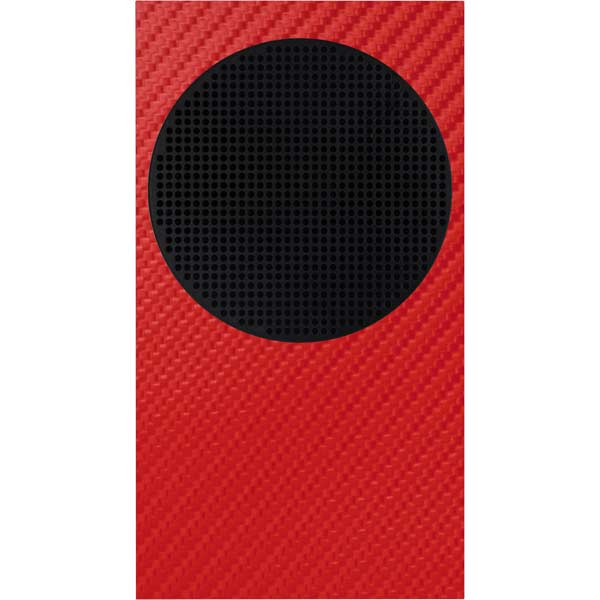 Red Carbon Fiber Specialty Texture Material Xbox Series S Skins