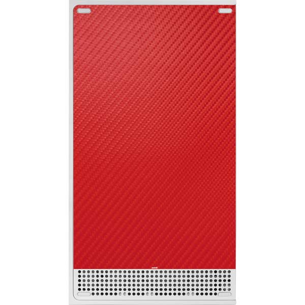 Red Carbon Fiber Specialty Texture Material Xbox Series S Skins