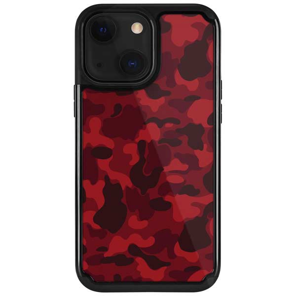 Red Street Camo iPhone Cases