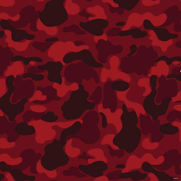 Red Street Camo PlayStation PS4 Skins