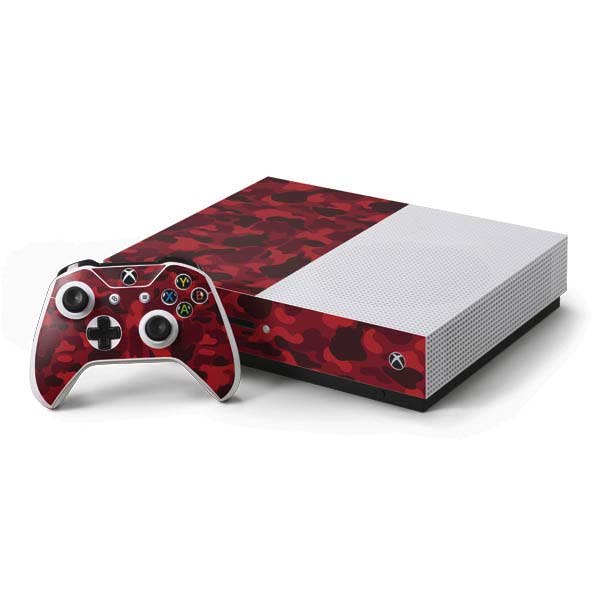 Red Street Camo Xbox One Skins