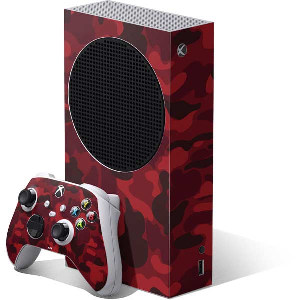 Red Street Camo Xbox Series S Skins