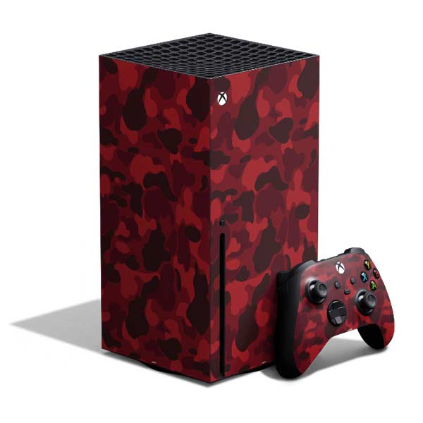 Red Street Camo Xbox Series X Skins