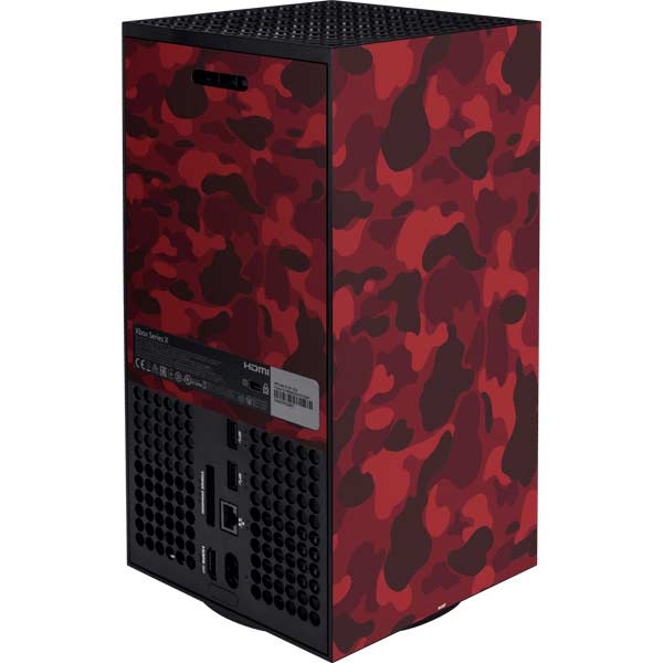 Red Street Camo Xbox Series X Skins