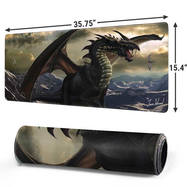 Rogue Dragon by Tom Wood Mousepad