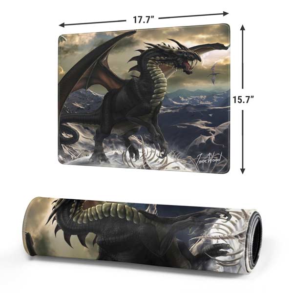 Rogue Dragon by Tom Wood Mousepad