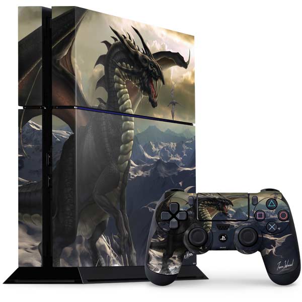 Rogue Dragon Sony PlayStation Skin by Tom Wood