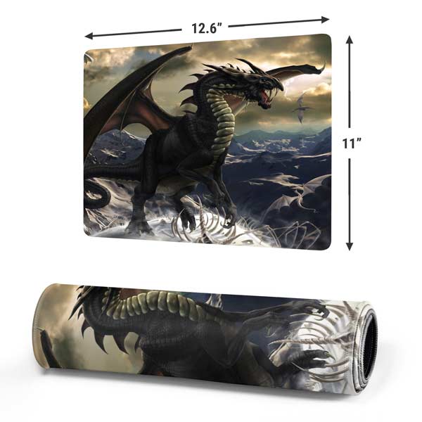 Rogue Dragon by Tom Wood Mousepad