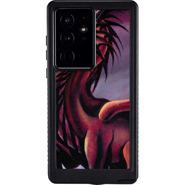 Ruth Thompson Red Dragon by Ruth Thompson Galaxy Cases