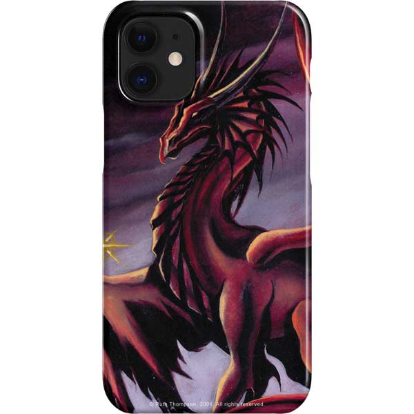 Ruth Thompson Red Dragon by Ruth Thompson iPhone Cases