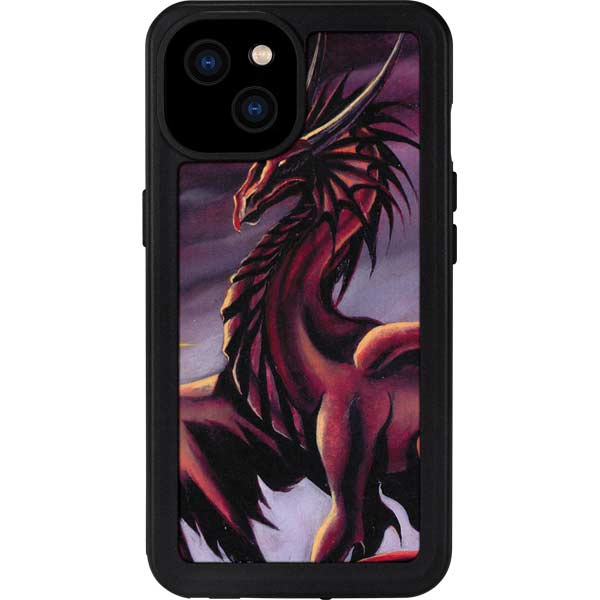 Ruth Thompson Red Dragon by Ruth Thompson iPhone Cases
