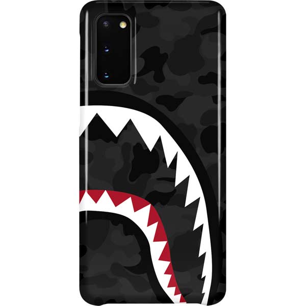 Shark Teeth Grey Street Camo Galaxy Cases