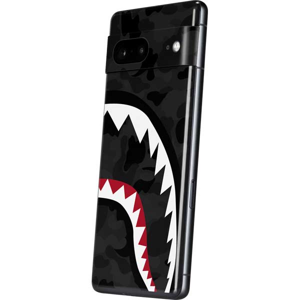 Shark Teeth Grey Street Camo Pixel Skins