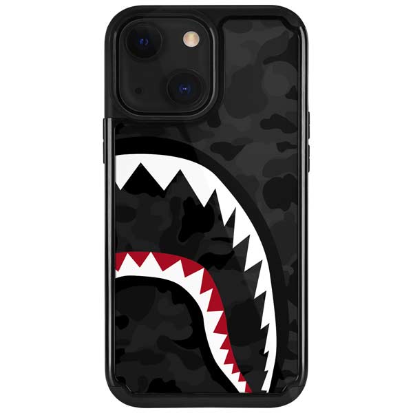 Shark Teeth Grey Street Camo iPhone Cases