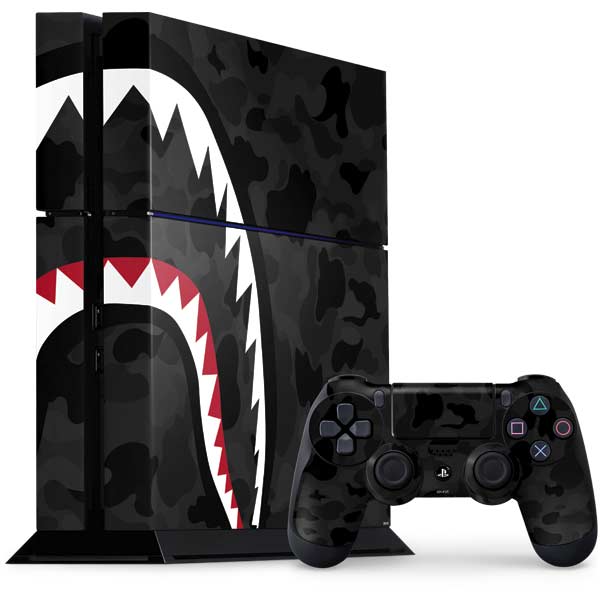 Shark Teeth Grey Street Camo PlayStation PS4 Skins
