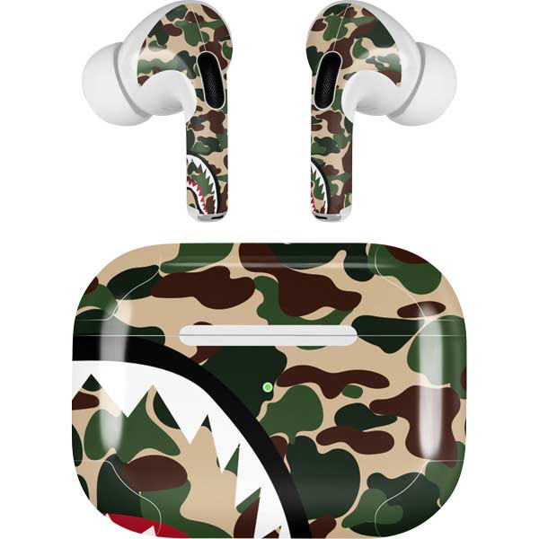 Shark Teeth Street Camo AirPods Skins