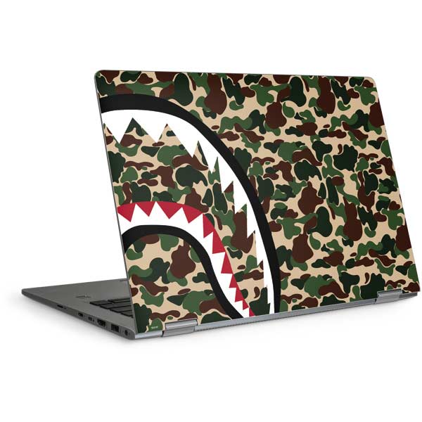 Shark Teeth Street Camo Laptop Skins