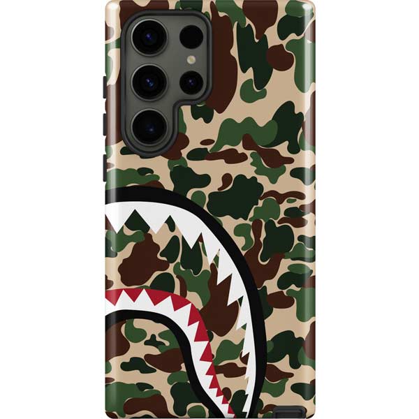 Shark Teeth Street Camo Galaxy Cases