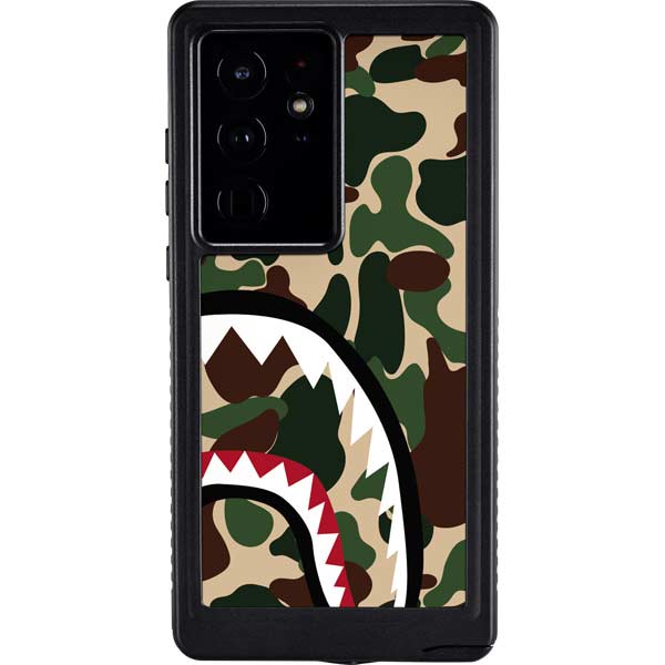 Shark Teeth Street Camo Galaxy Cases