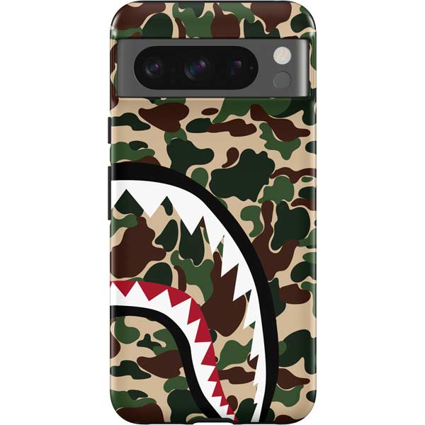 Shark Teeth Street Camo Pixel Cases