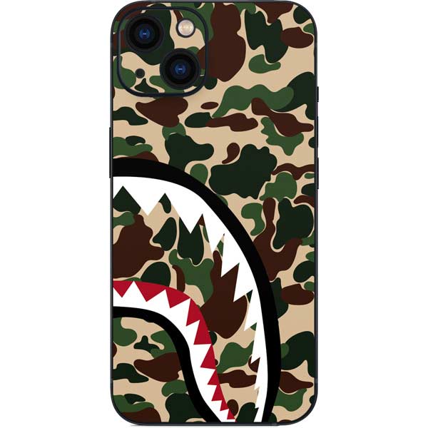 Shark Teeth Street Camo iPhone Skins