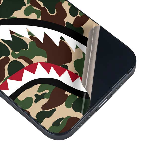 Shark Teeth Street Camo iPhone Skins