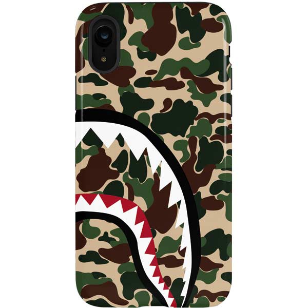 Shark Teeth Street Camo iPhone Cases