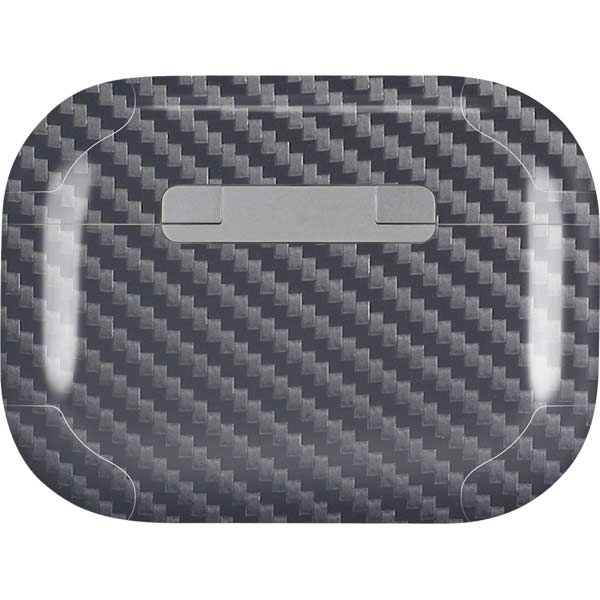 Silver Carbon Fiber Specialty Texture Material AirPods Skins