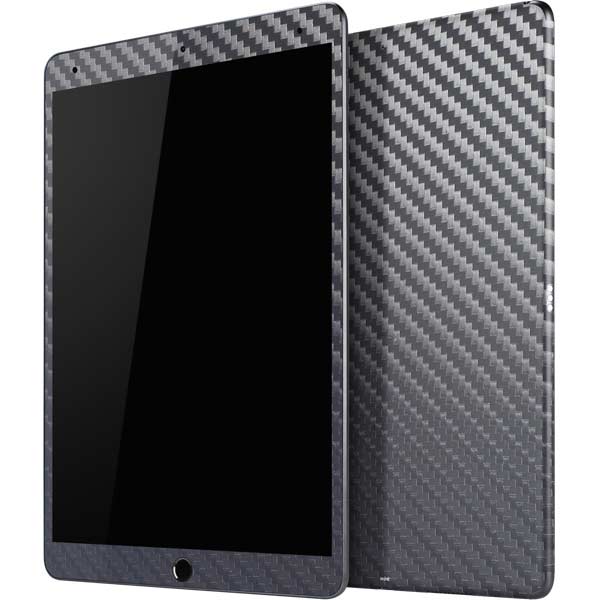 Silver Carbon Fiber Specialty Texture Material iPad Skins