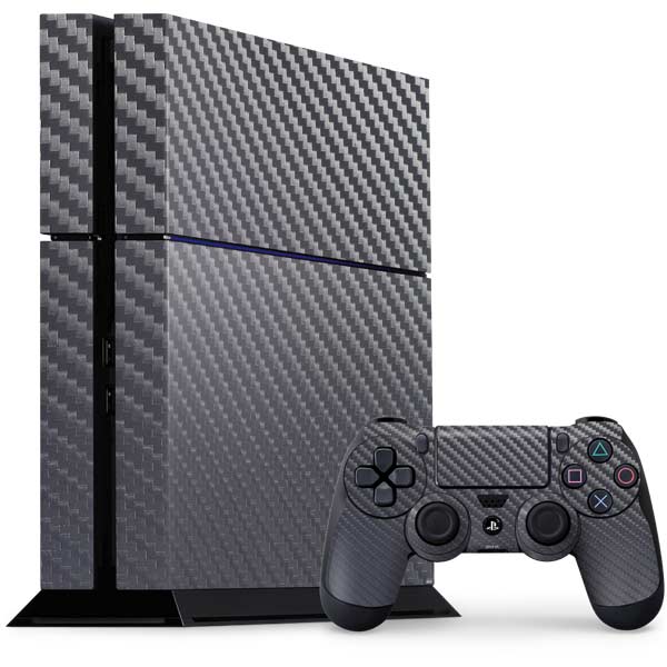 Silver Carbon Fiber Specialty Texture Material PlayStation PS4 Skins