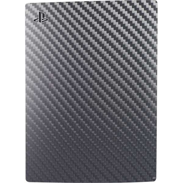 Silver Carbon Fiber Specialty Texture Material PlayStation PS5 Skins
