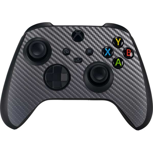 Silver Carbon Fiber Specialty Texture Material Xbox Series X Skins