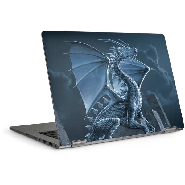 Silver Dragon by Vincent Hie Laptop Skins