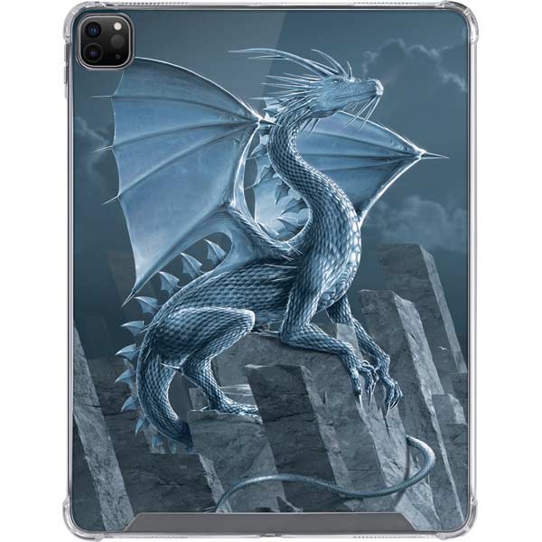 Silver Dragon by Vincent Hie iPad Cases