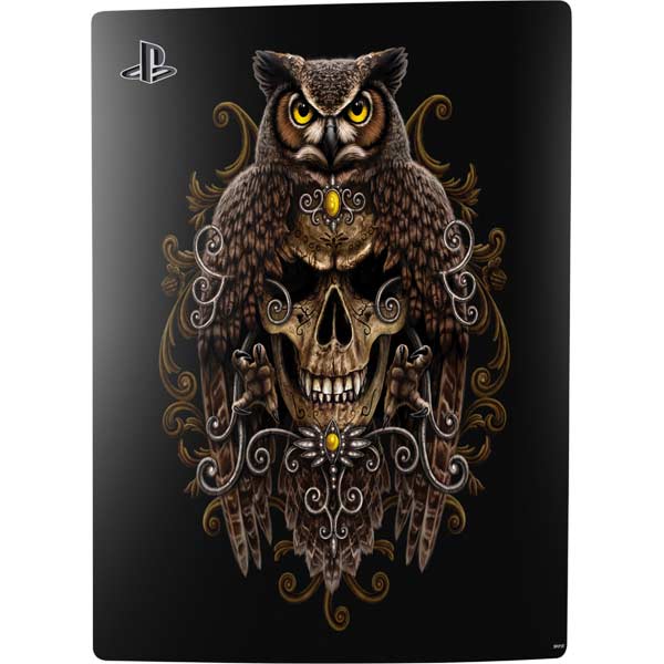 Skull and Owl by Sarah Richter PlayStation PS5 Skins