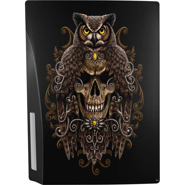 Skull and Owl by Sarah Richter PlayStation PS5 Skins