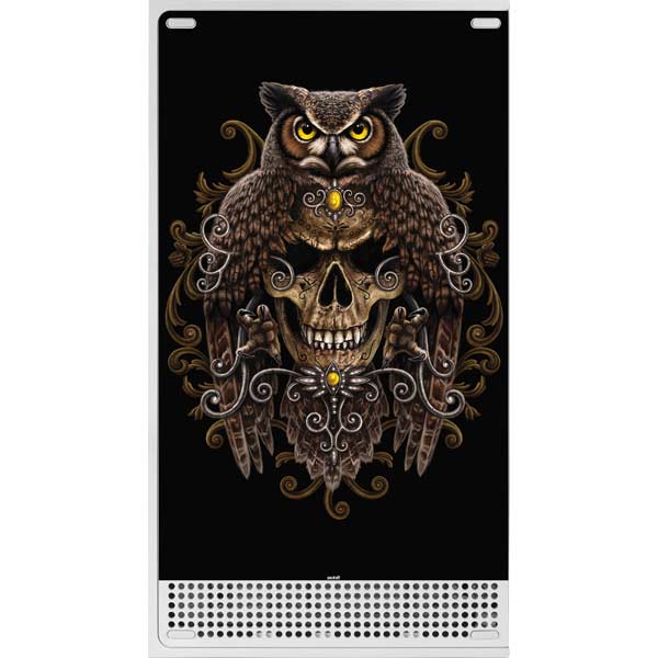 Skull and Owl by Sarah Richter Xbox Series S Skins