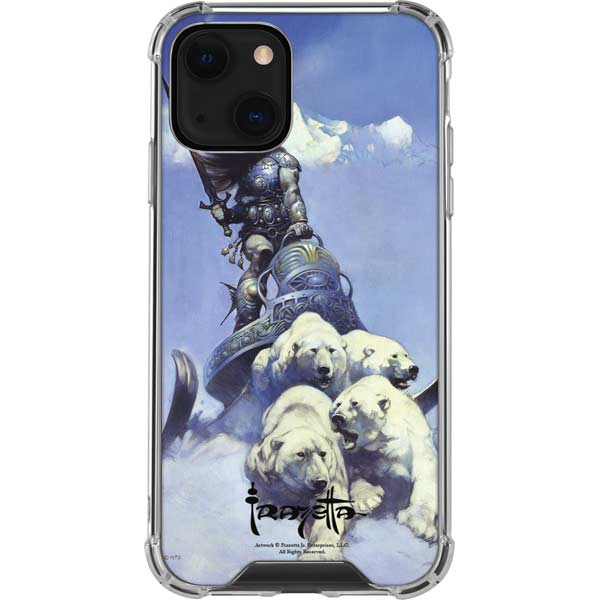 Sliver Warrior by Frazetta iPhone Cases