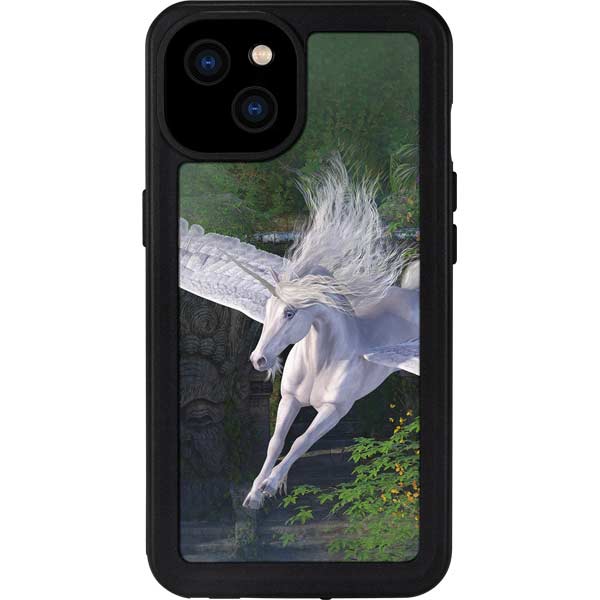 Soaring Pegasus by Laurie Prindle iPhone Cases