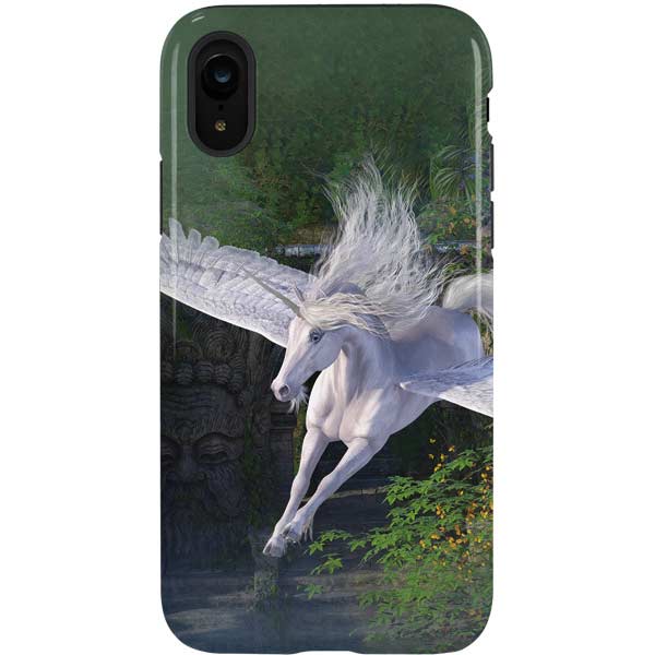 Soaring Pegasus by Laurie Prindle iPhone Cases