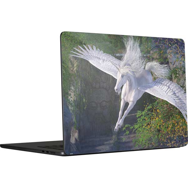 Soaring Pegasus by Laurie Prindle MacBook Skins