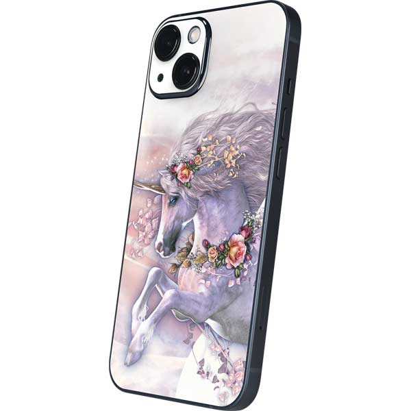 Spring Flight Unicorn by Laurie Prindle iPhone Skins