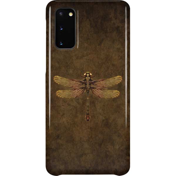 Steampunk & Gear Dragonfly by Brigid Ashwood Galaxy Cases