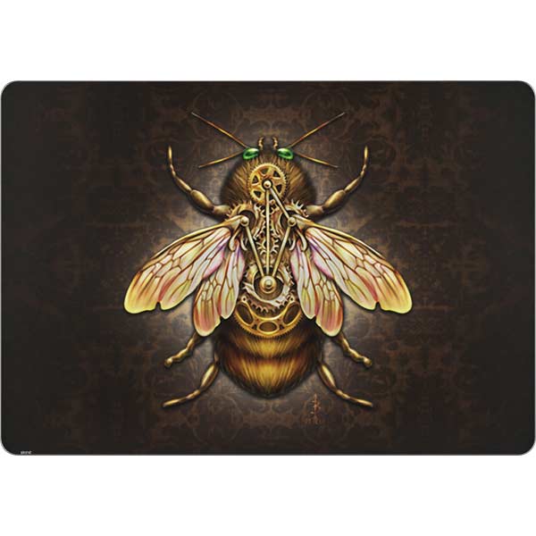 Steampunk Bee by Brigid Ashwood MacBook Skins