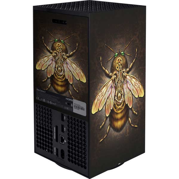 Steampunk Bee by Brigid Ashwood Xbox Series X Skins